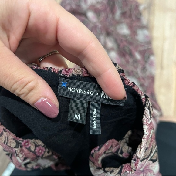 Morris & Co PAIGE Holland Printed Silk Midi Dress - Picture 9 of 10